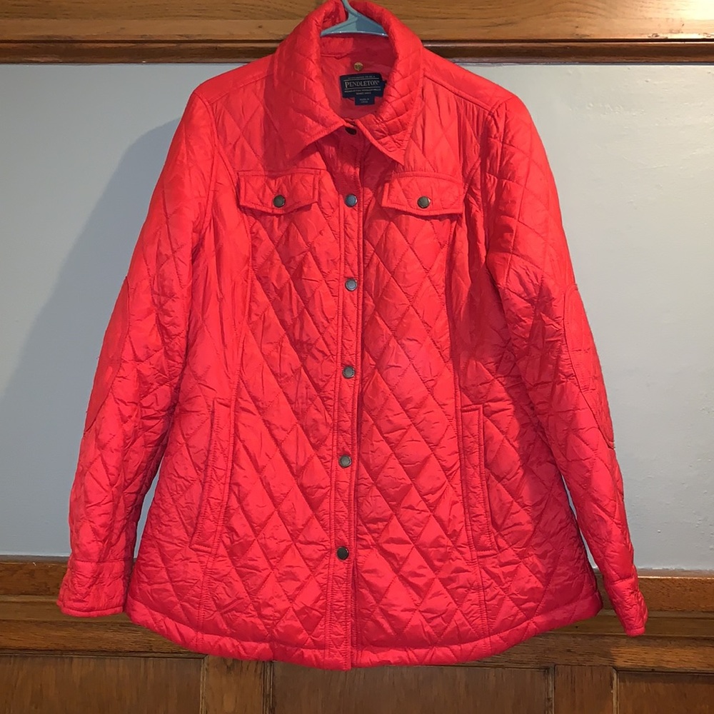 Pendleton Quilted Flannel Lined Jacket - image 1